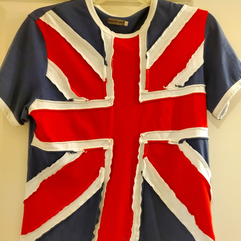 Absolut Joy Unisex British Flag Shirt